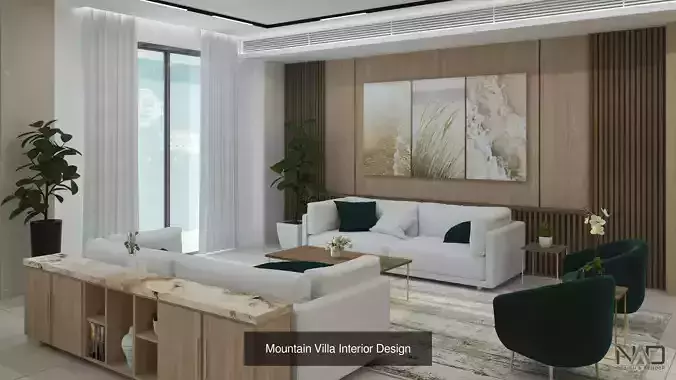 Villas Exterior Design 3D Model Pack 3