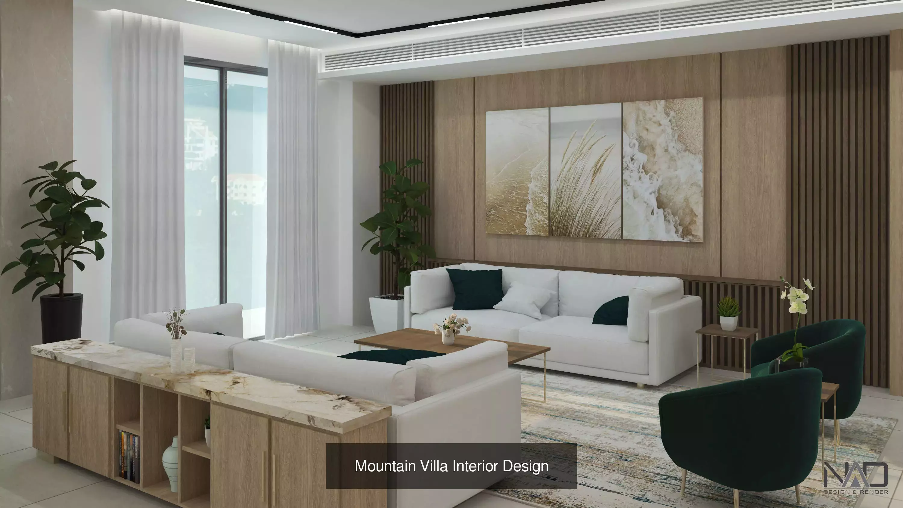 Villas Exterior Design 3D Model Collection_8