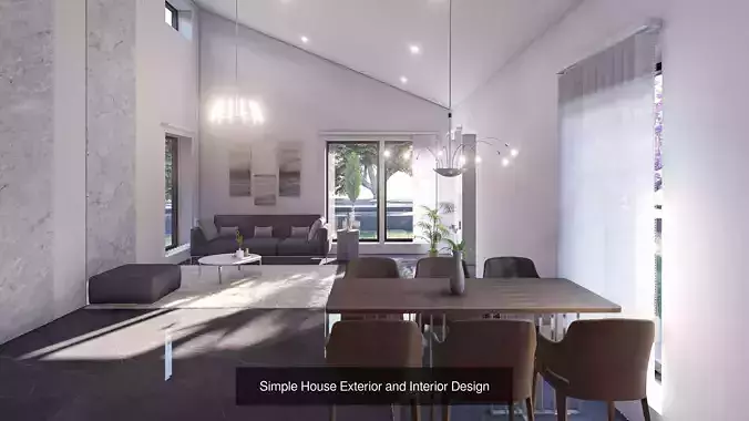 Villas Exterior Design 3D Model Pack 6