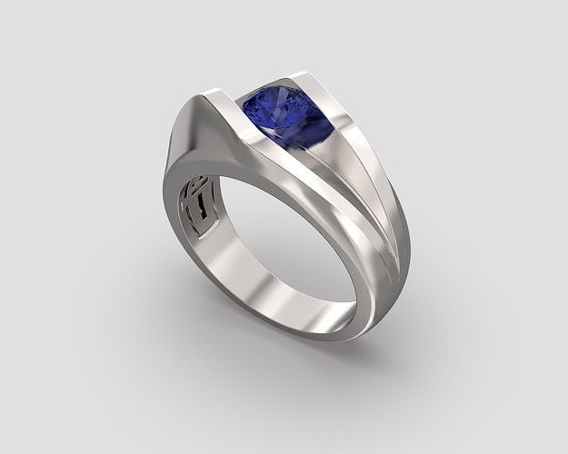 R 076 Ring 3D print model