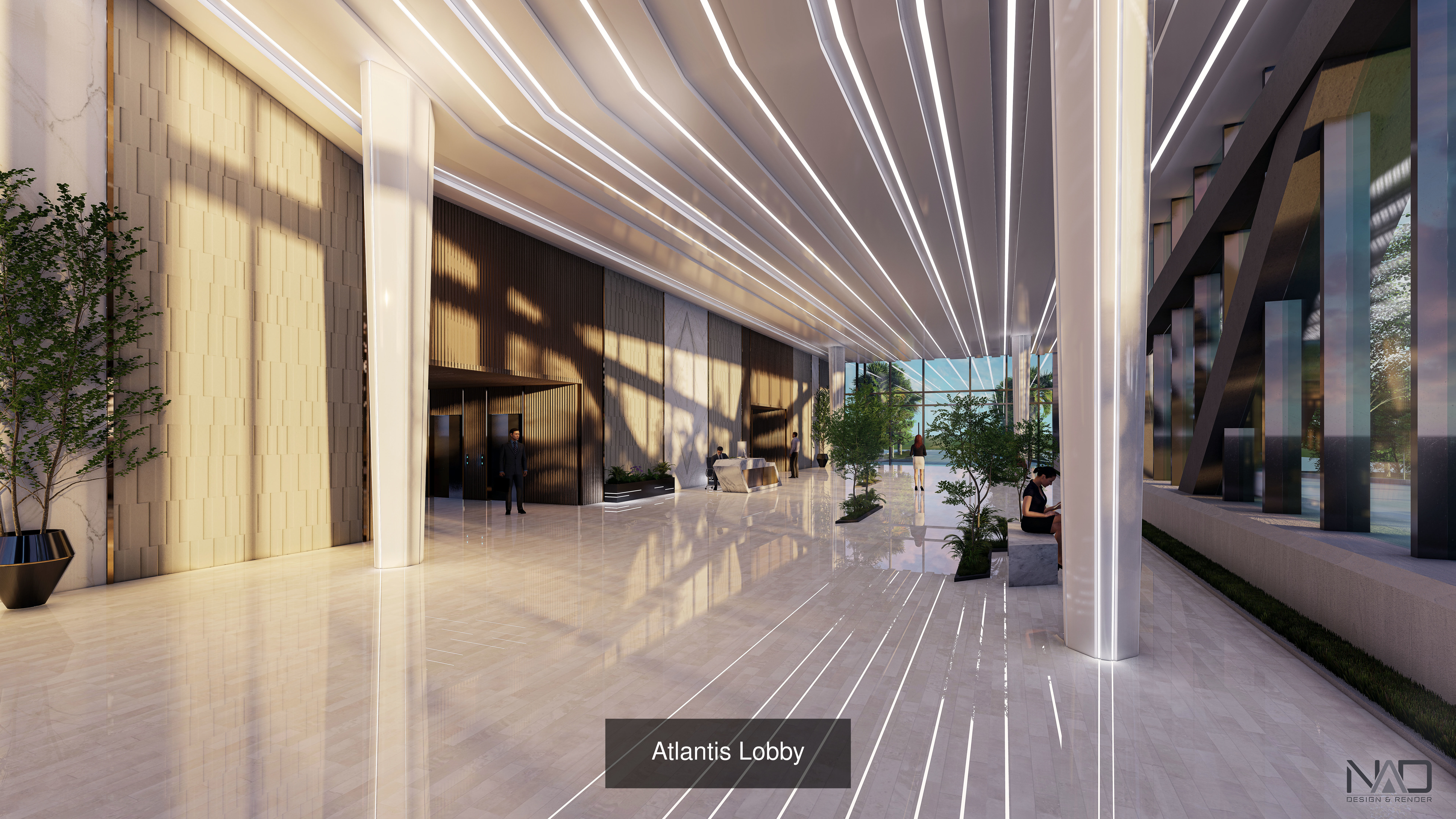 Commercial Interior Design 3D Model Collection_9