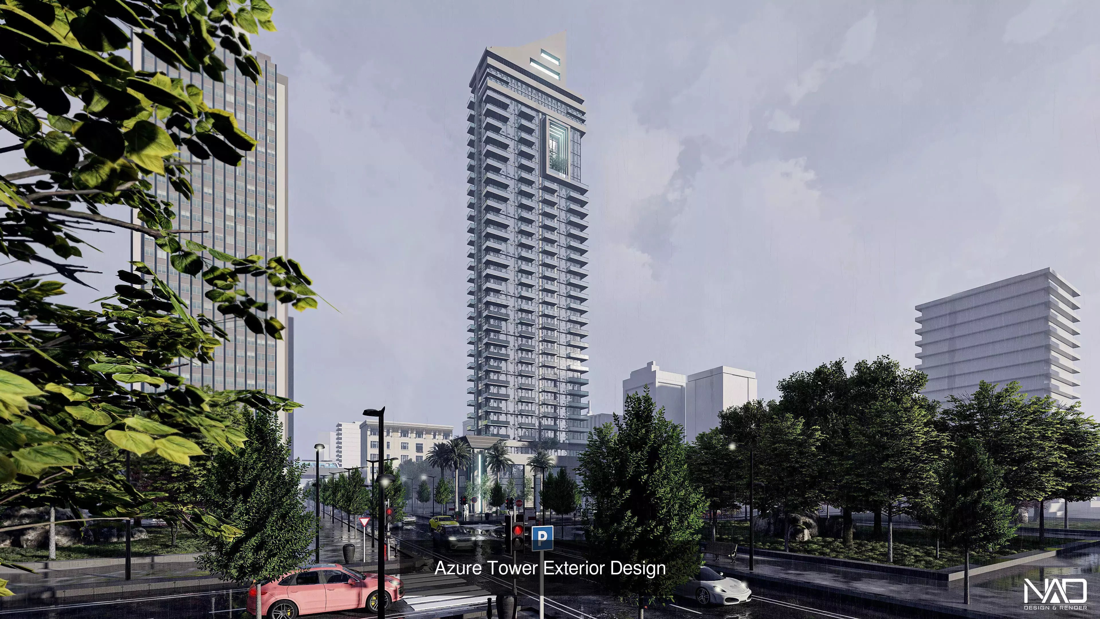 Buildings Exterior Design 3D Model Collection_12