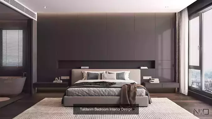Bedrooms Interior Design 3D Model Pack 3