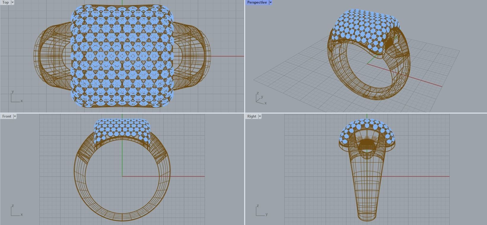 R 090 Ring 3D print model_11