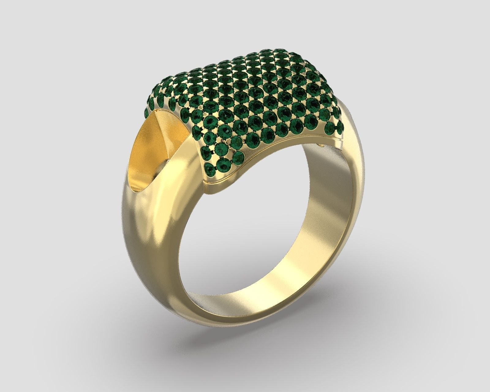R 090 Ring 3D print model_9