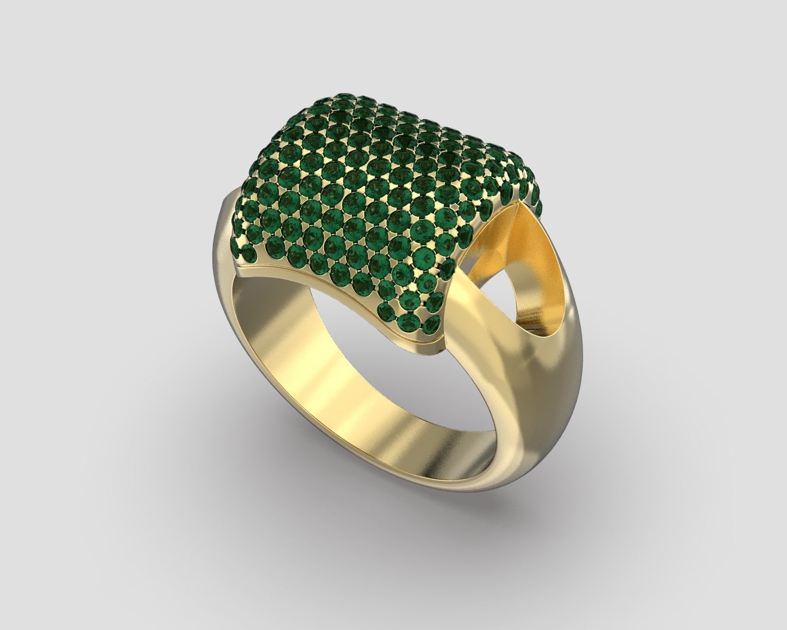 R 090 Ring 3D print model_7