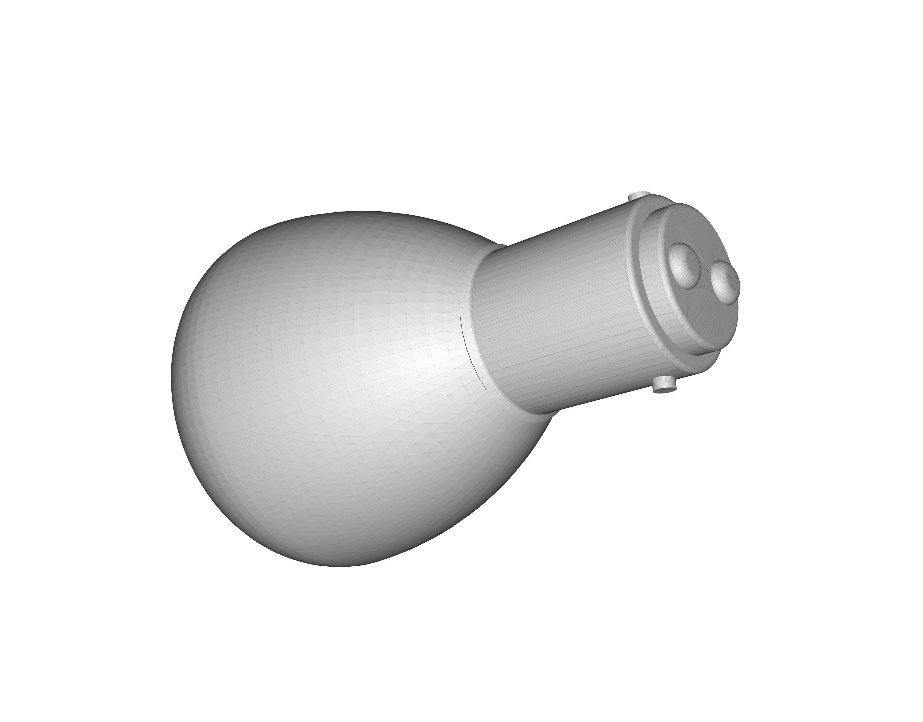 GE 1157 LIGHT BULB 3D print model_4
