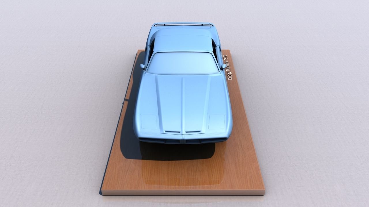 Dodge Diamante 1970 3D print model_8