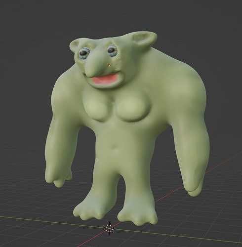 troll model Free 3D model