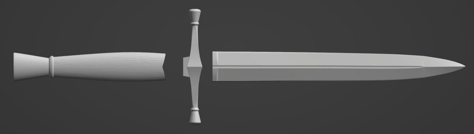 Elden Ring Dagger 3D Print 3D print model_3