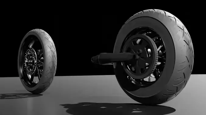 Bike Tyre  3D model