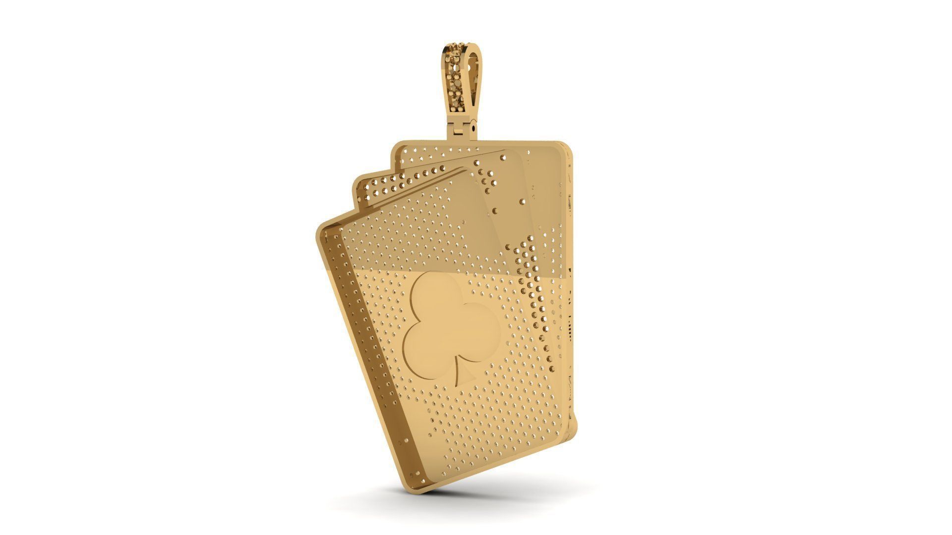 Club card 3 3D print model_3