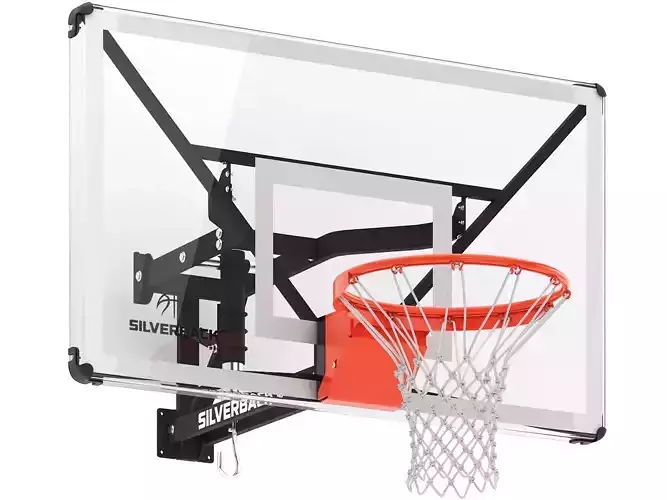 silverback wall mounted basketball hoop