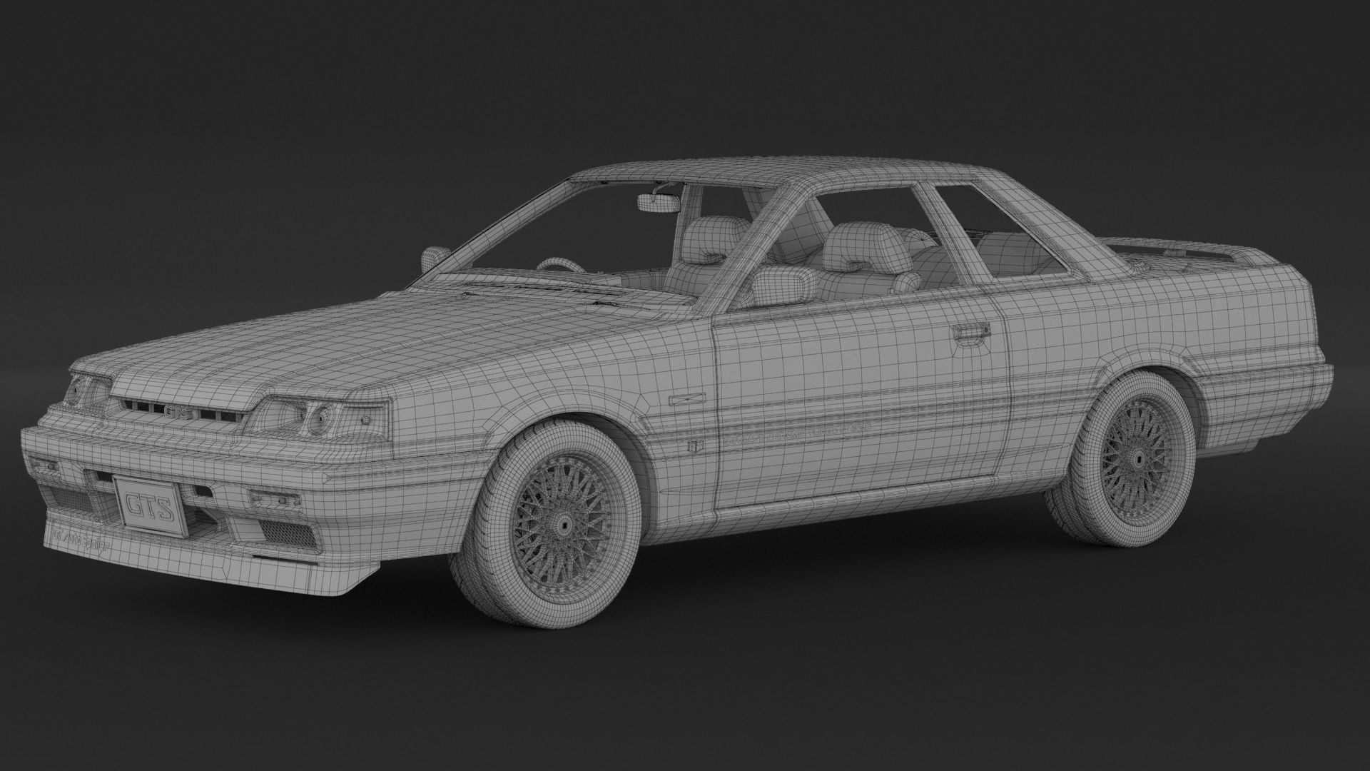 Nissan Skyline R31 GTS Nismo 3D model | CGTrader