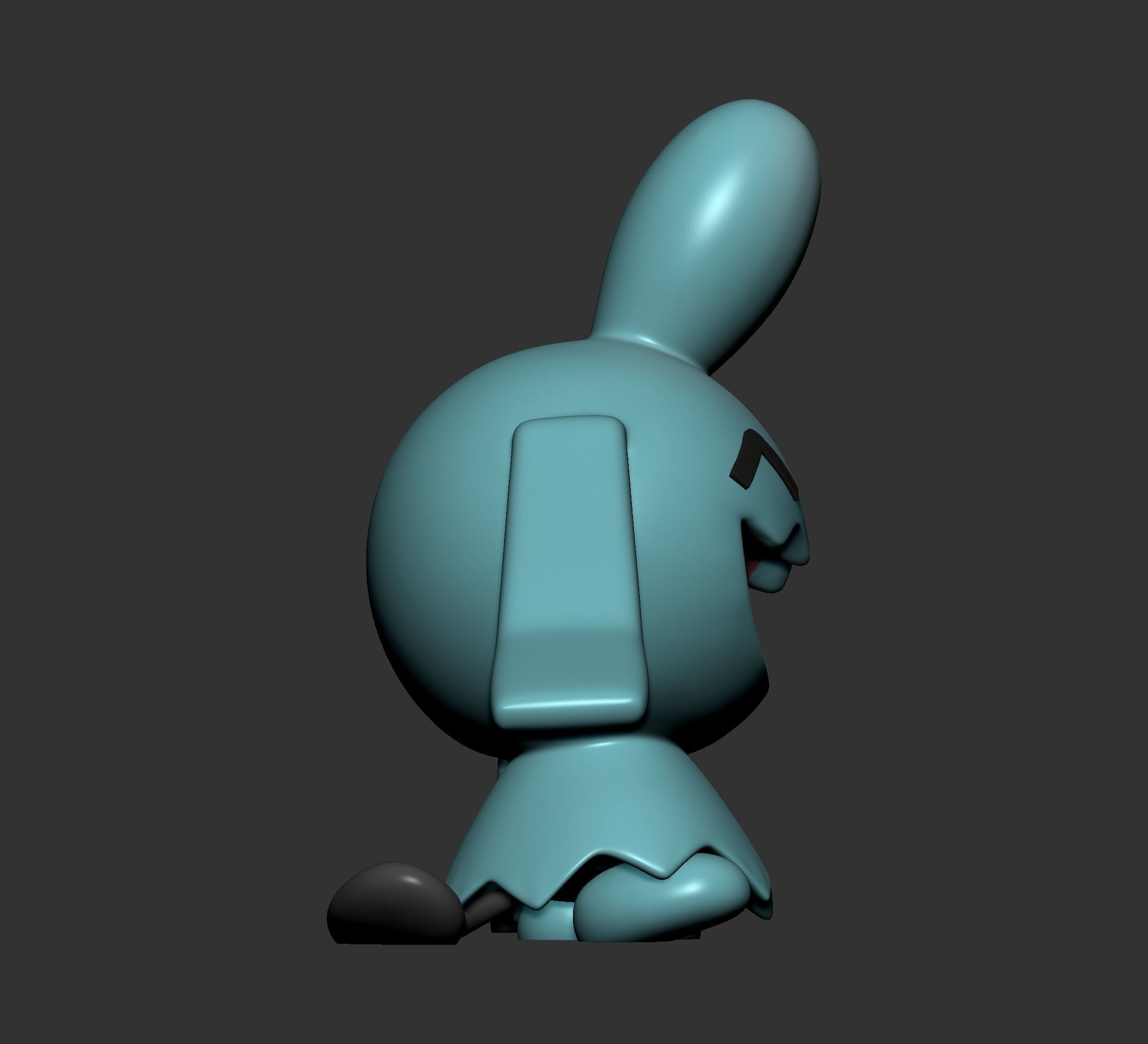 Pokemon - Wynaut  with 2 poses 3D print model_7