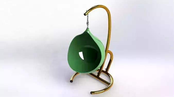 Classic swing 3D model 
