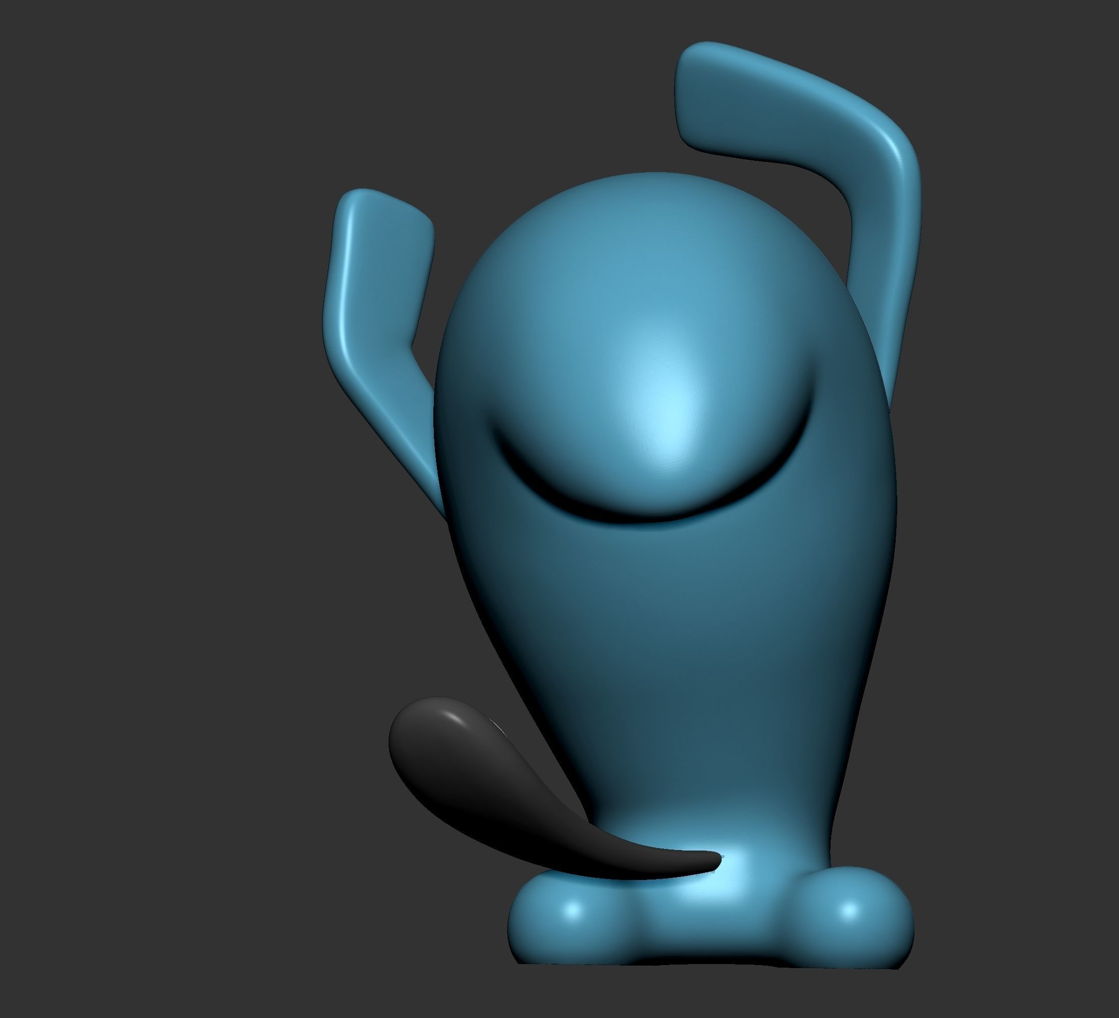 Pokemon - Wynaut and Wobbuffet  with 2 poses 3D print model_4