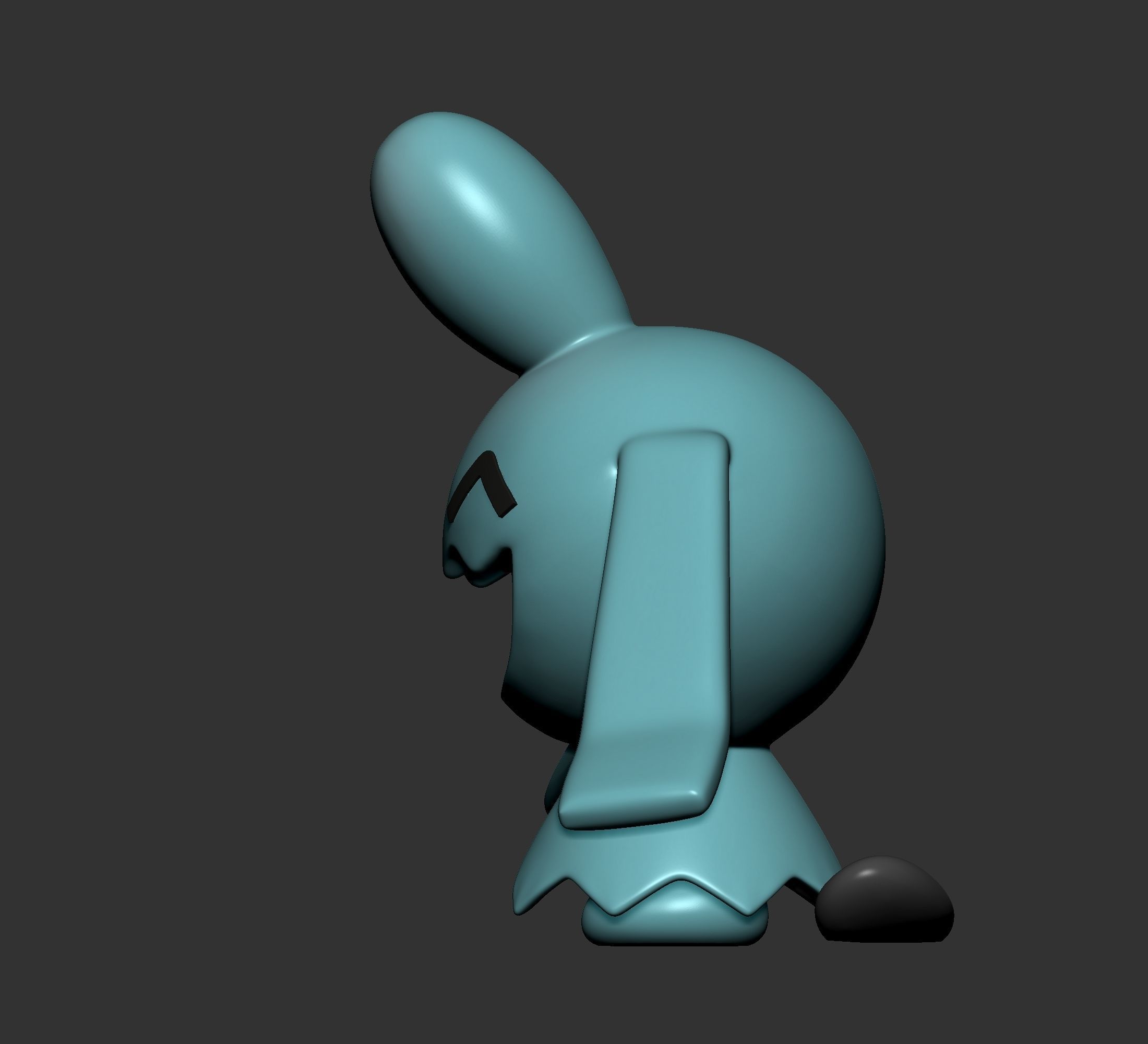Pokemon - Wynaut and Wobbuffet  with 2 poses 3D print model_12