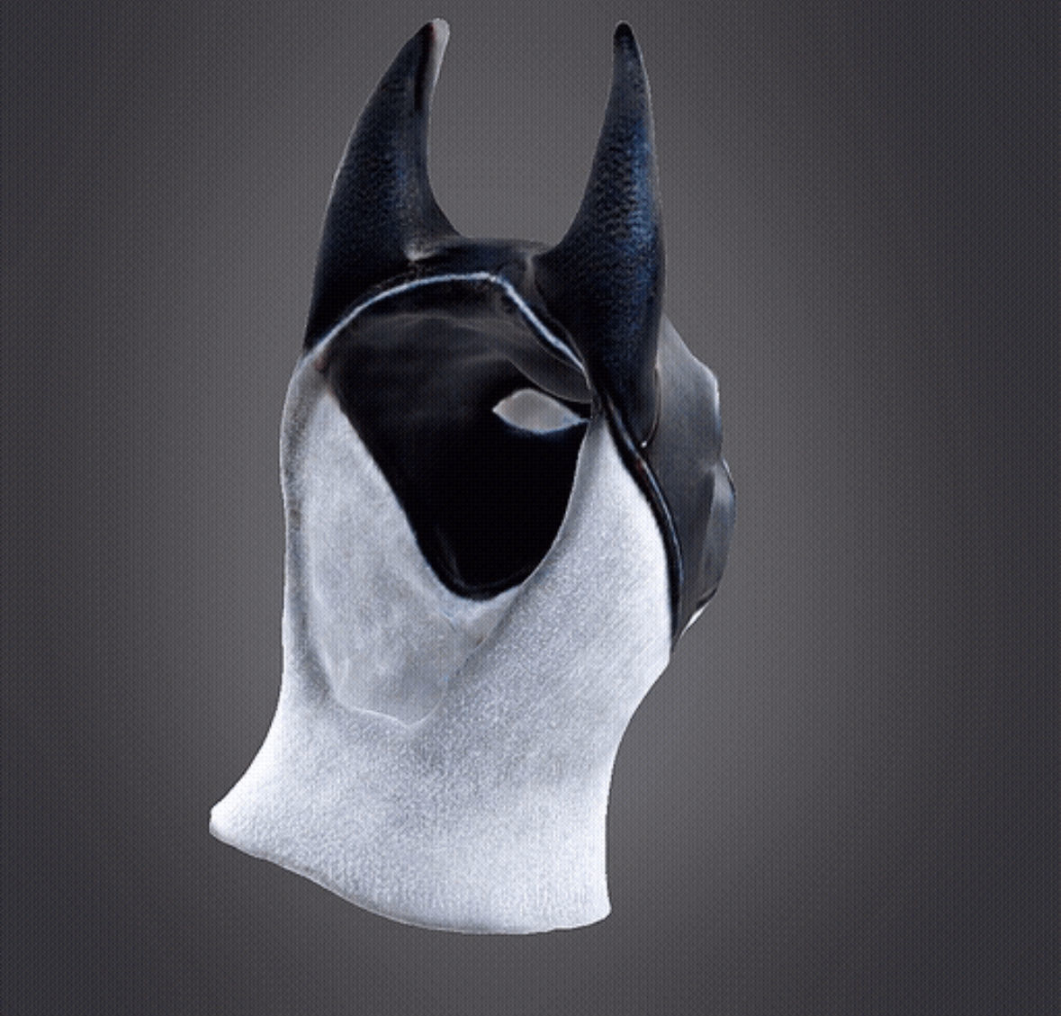 Batman dog face mask 3D print model_6