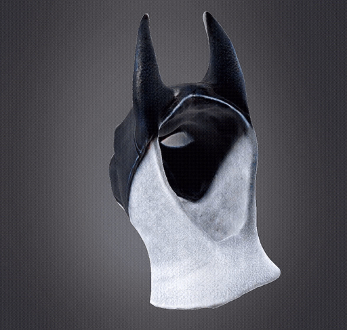 Batman dog face mask 3D print model_8
