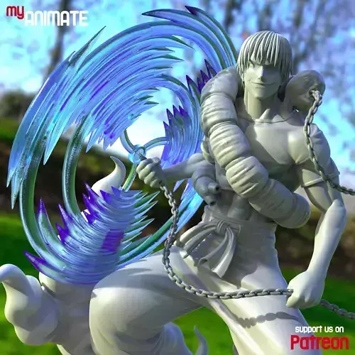 Toji from Jujutsu Kaisen - myAnimate 3D print model