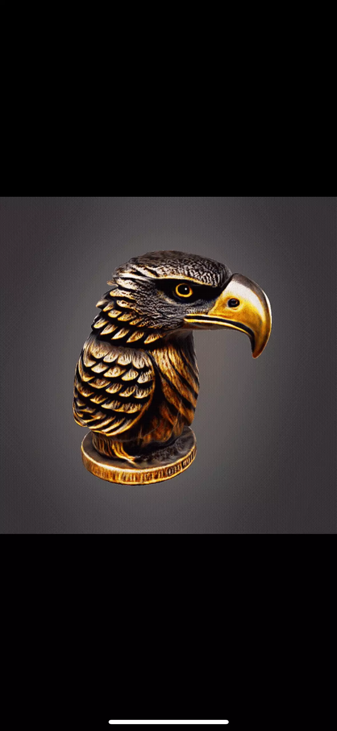 Eagle Statue 3D print model_0