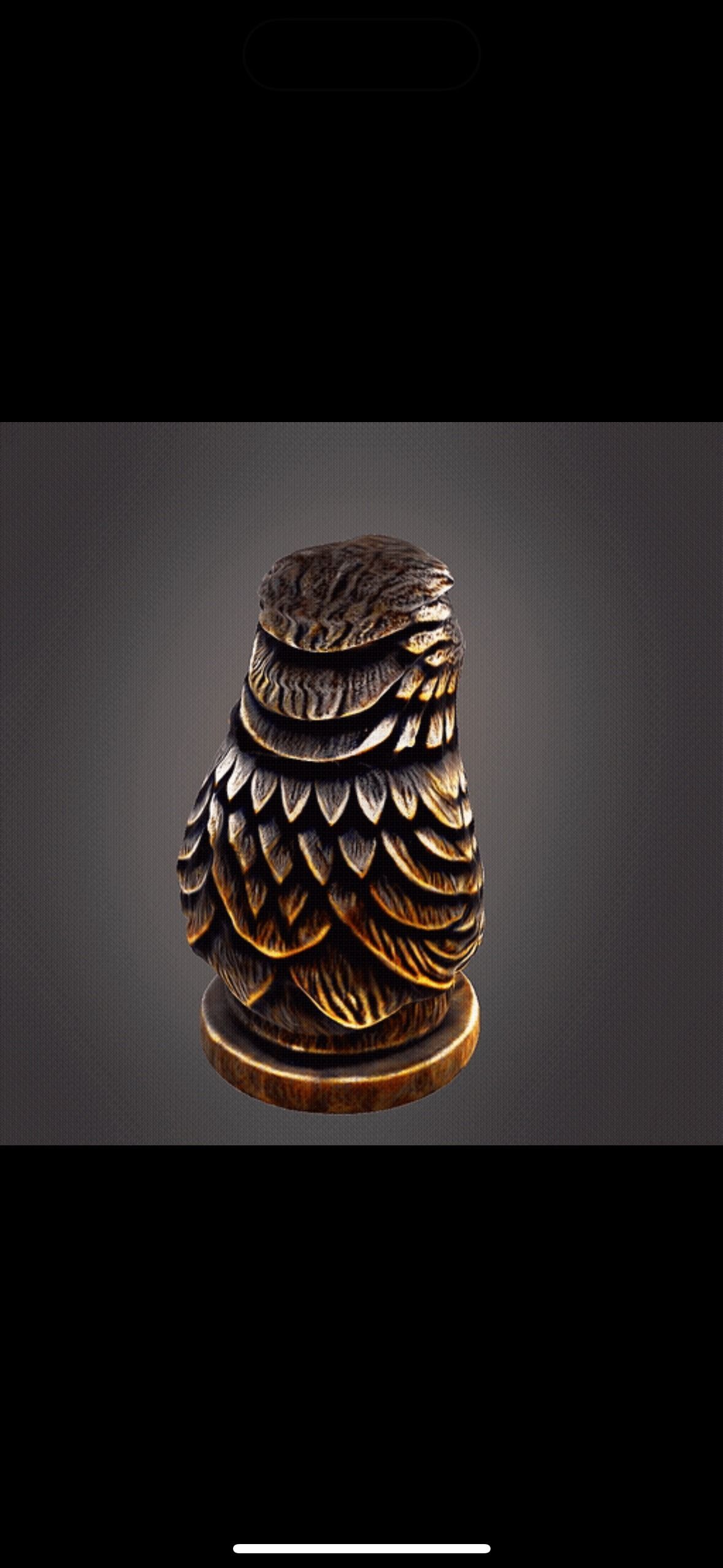Eagle Statue 3D print model_1