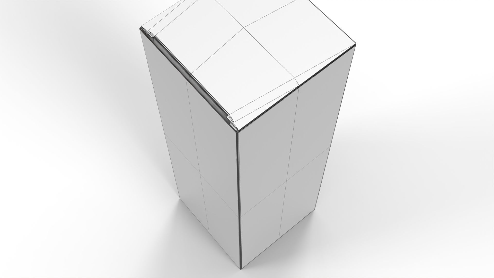 Packaging box 50x50x150mm Texture_5