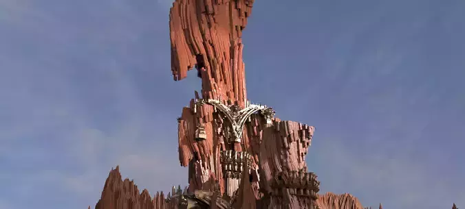 Desert Temples Sand Dunes 