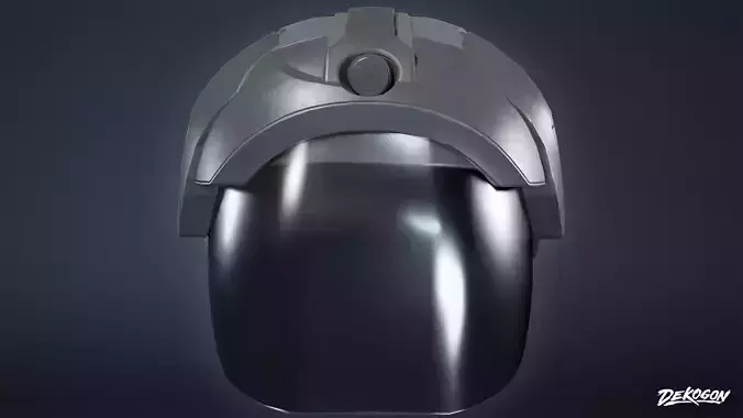 VARIETY HATS - Futuristic 01 - LOW POLY Low-poly 3D model