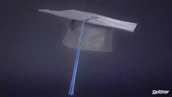 VARIETY HATS - Graduate 01 - LOW POLY