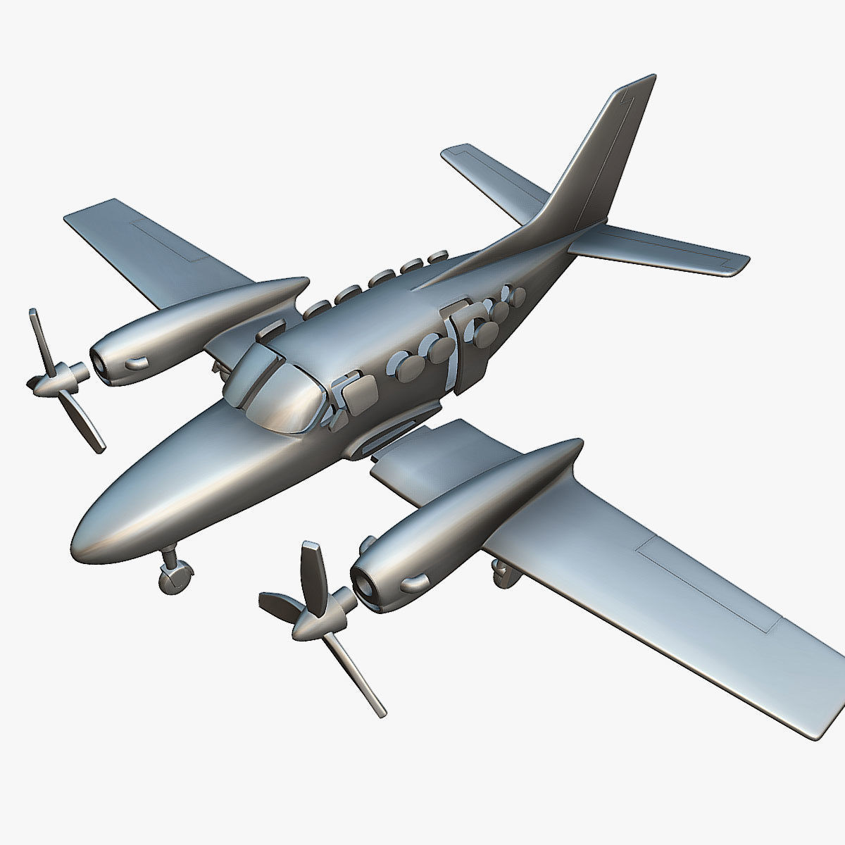 Cessna 425 Corsair - 3D Printable Model 3D model 3D printable | CGTrader