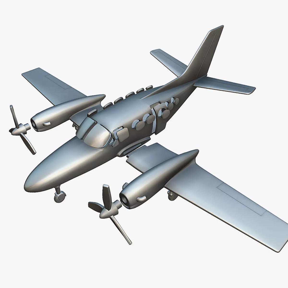 Cessna 425 Corsair - 3D Printable Model 3D print model_0