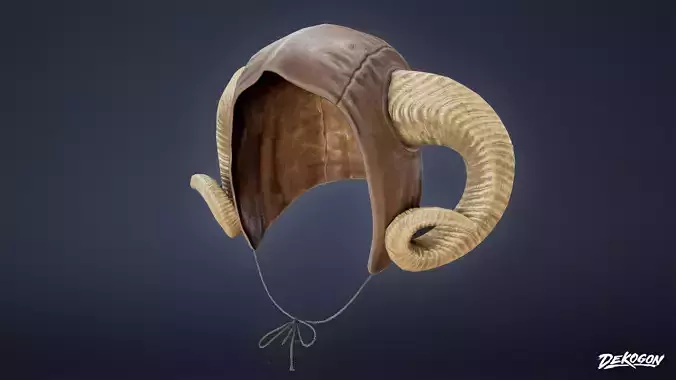 VARIETY HATS - Horns 01 - LOW POLY