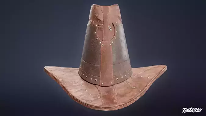 VARIETY HATS - Hunter 01 - LOW POLY