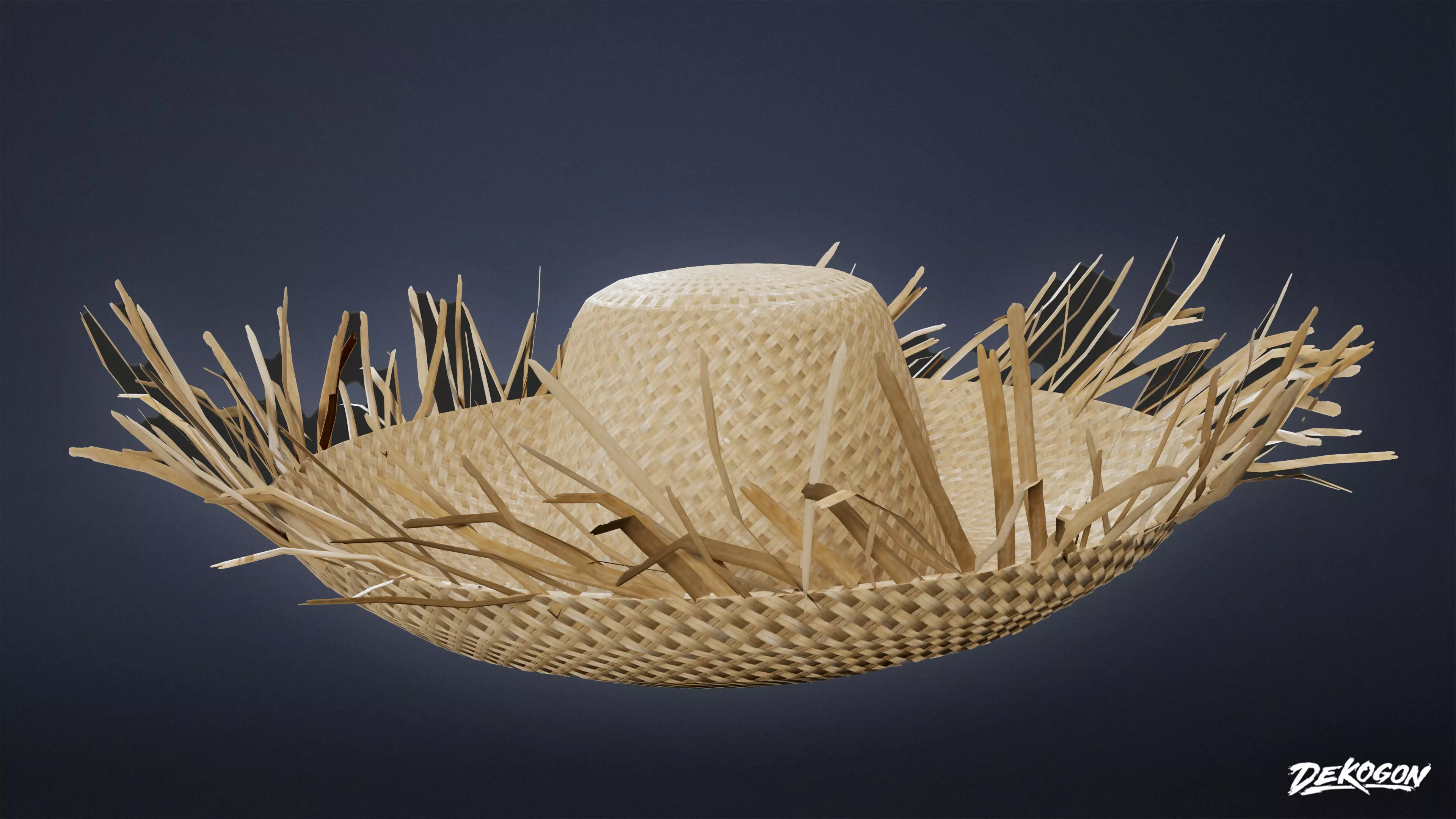 VARIETY HATS - Island 01 - LOW POLY Low-poly 3D model