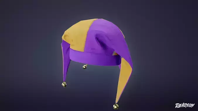 VARIETY HATS - Jester 01 - LOW POLY