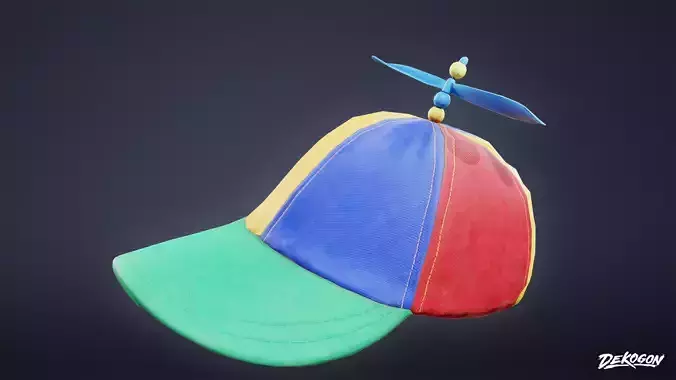 VARIETY HATS - Propeller 01 - LOW POLY