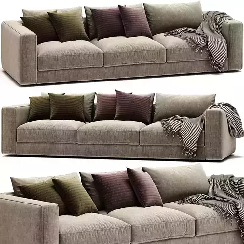 SINFONIA 3 Seater Sofa By Mussi