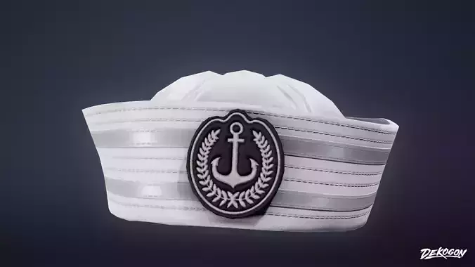 VARIETY HATS - Sailor 01 - LOW POLY