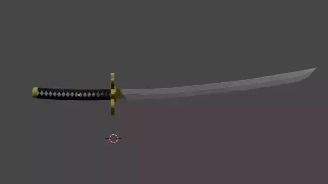 Gold Katana 