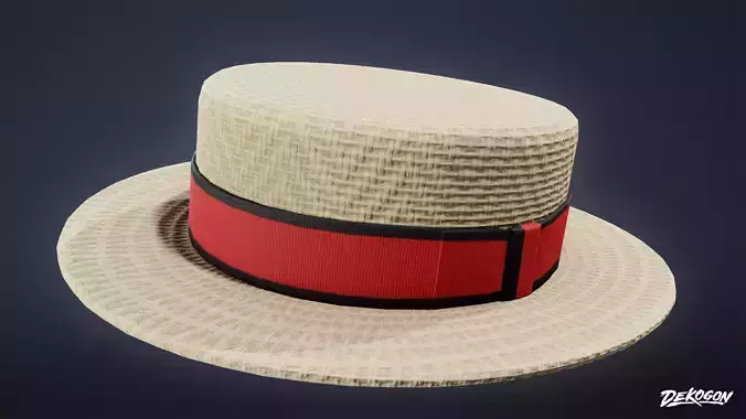 VARIETY HATS - Skimmer 01 - LOW POLY