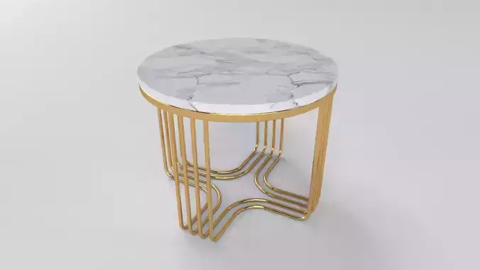 Mindi gold Side table 
