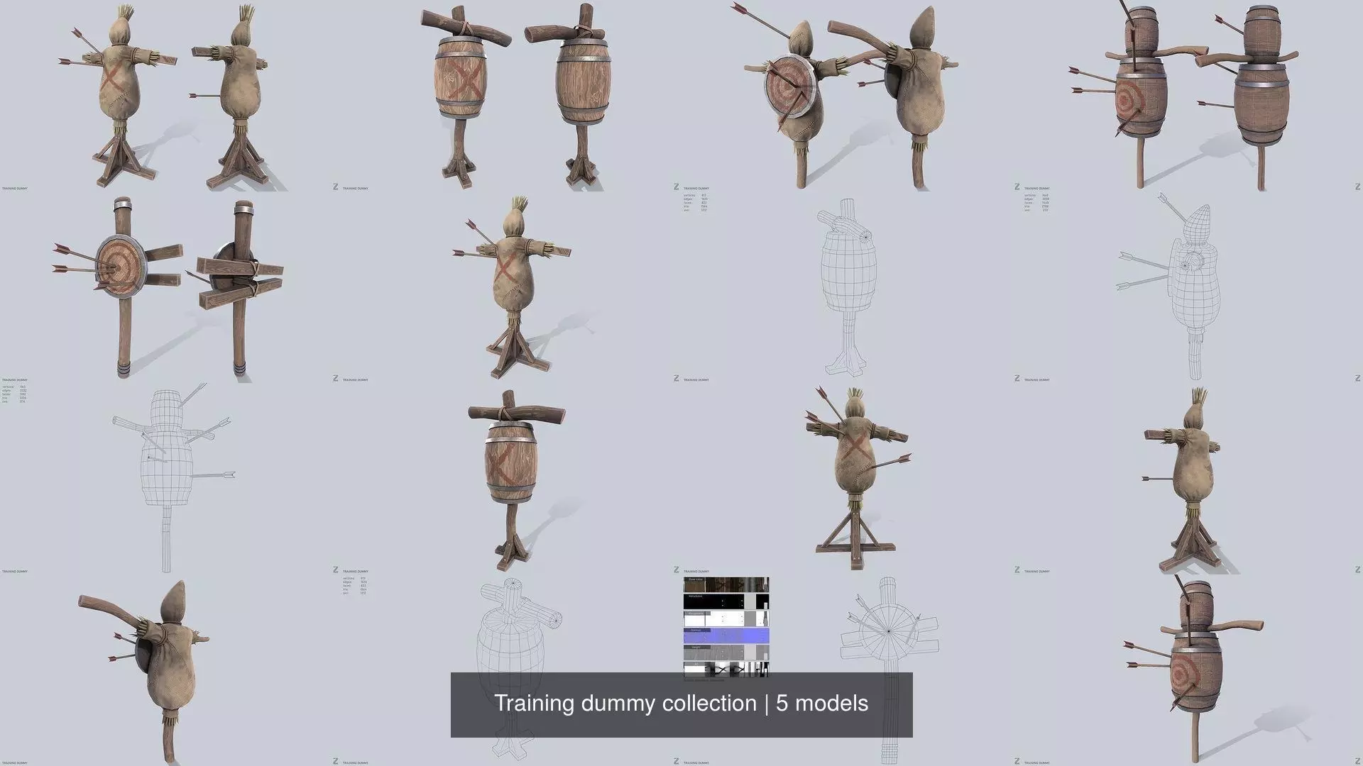 Training dummy collection _6