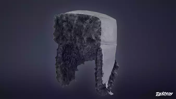 VARIETY HATS - Winter 01 - LOW POLY Low-poly 3D model