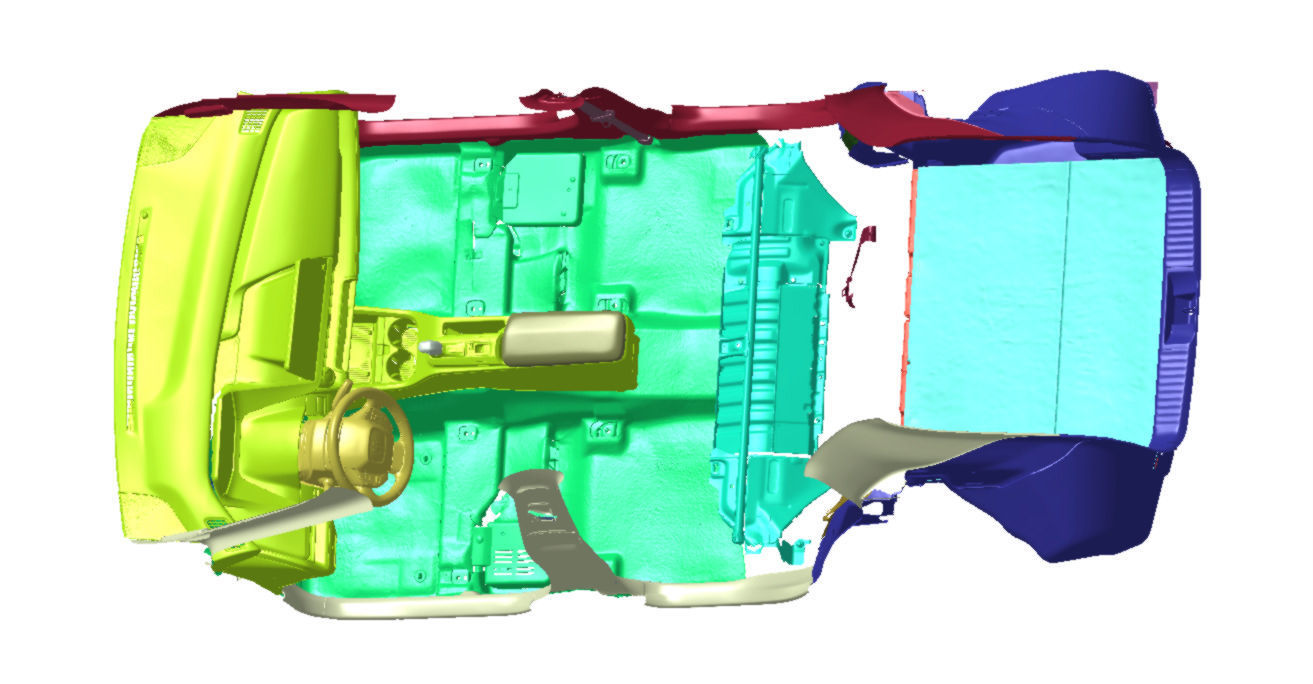 Toyota Prius Limited AWD 2023 Vehicle 3d scan model 3D model_6