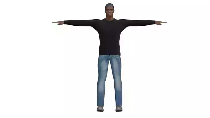 Mid-aged African Man