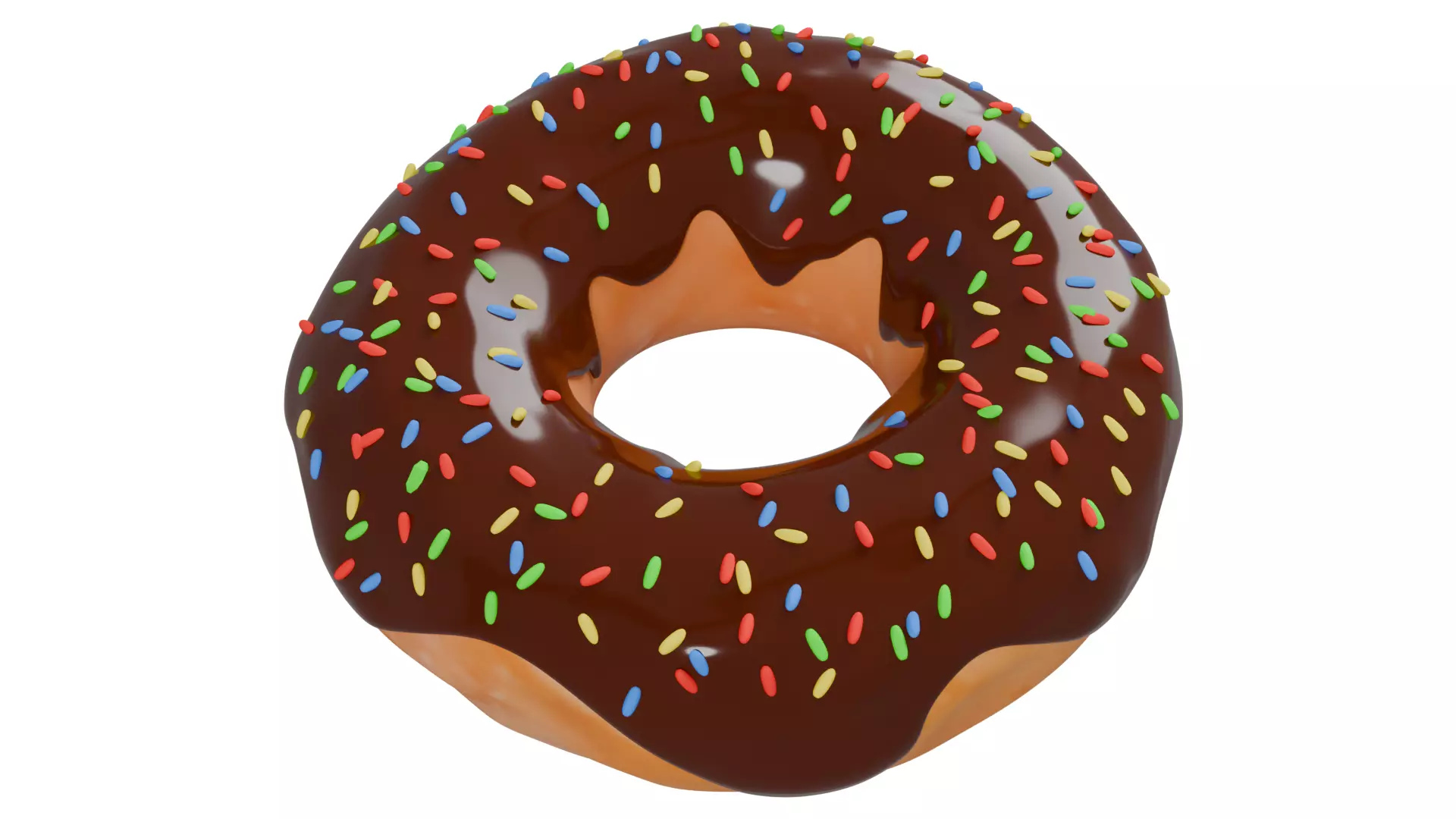 Donut 3D model_0