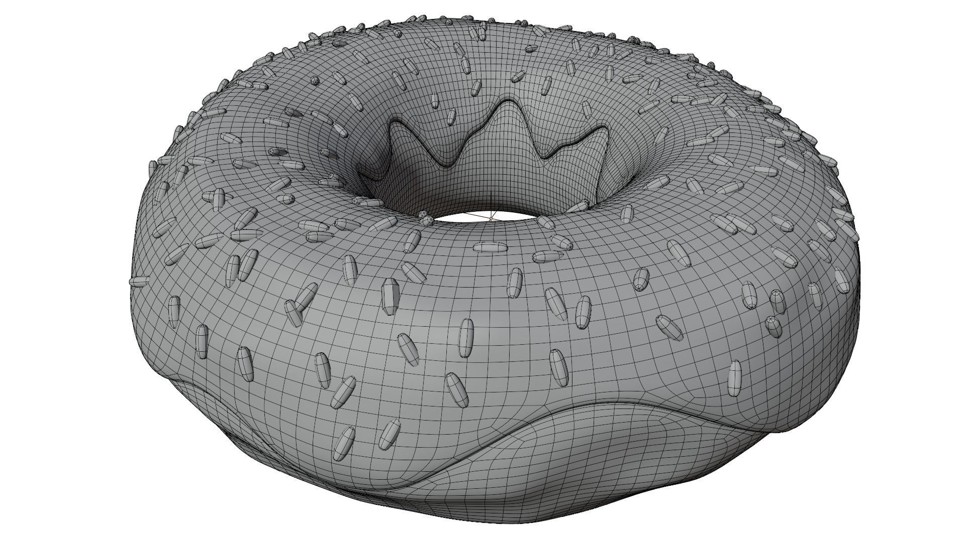 Donut 3D model_10