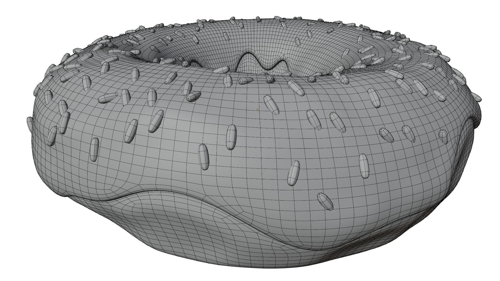 Donut 3D model_11